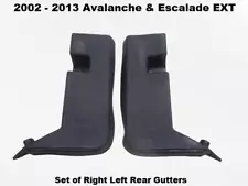 15090198 15090199 02 to 13 Avalanche Set of Rear Right, Left Gutter Guard Trims