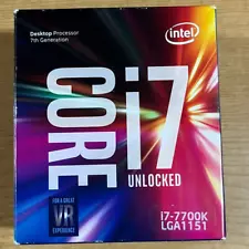 NEW Intel BX80677I77700K Core i7-7700K 4.2 GHz 4 Cores Desktop Processor box