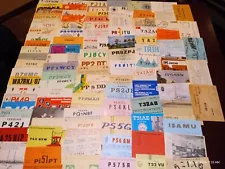 Large Lot of 100 Vintage Ham Radio QSL Cards