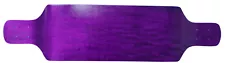 Longboard Deck - Drop Down 9.4 x 38 Purple Concave Maple - Symmetrical Shape