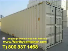 40ft High Cube New Shipping Container, 40ft HC OneTrip Container, Charleston,SC