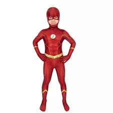 The Flash Season 6 Costume Cosplay Suit Barry Allen For Kids