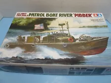 TAMIYA 1/35 VIETNAM U.S. NAVY PATROL RIVER BOAT "PIBBER' #MM-150