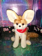 ð¦Wild Republic / Realistic "Fennec Fox" Big Ears w/Red Bandana '2014 12" Plush!