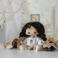 Handmade cloth rag dolls Art dolls Small doll Decorative doll Collector art doll