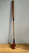 Baby/child-sized persimmon golf club with hickory shaft