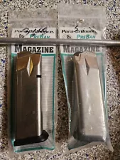 RARE* 2 Para-Ordnance P12 45Acp 10 round Factory OEM Magazines STAINLESS Canada