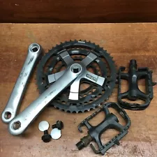 Trek 820 Mountain MTB Mountain Shimano Altus C50 triple FC-CT50 Crankset Pedals