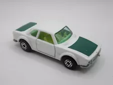 Matchbox Superfast No.45 BMW 3.0csl - White with Dk GREEN PANELS - VERY RARE VNM