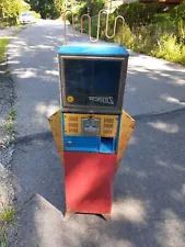 Vintage Rare Northwestern Mouthy Marvin Gumball Machine With Stand