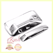 FOR 2014-2018 GMC SIERRA 1500 CHROME TAILGATE DOOR HANDLE COVER W/CAM HOLE