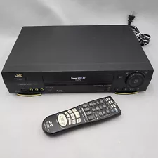 JVC HR-S7800U Super VHS S-VHS ET VCR Player Recorder w TBC / Remote Working