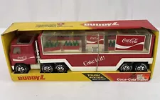 1983 Buddy L Coca Cola Mack Truck Trailer Vtg Tough Steel 5270R NEW IN BOX!