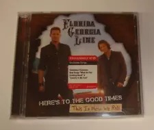 Florida Georgia Line - Here's To The Good Times.Target Ltd Ed 2 Extra Songs NEW