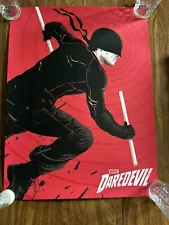 Marvel & Netflix Daredevil Season 1 Mondo Woodson Poster Art Print