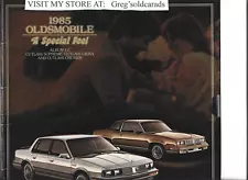 Original 1985 Oldsmobile Cutlass Supreme, Ciera, & Cruiser Dealer Sales Brochure