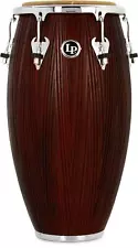 Latin Percussion Matador Wood Conga - Red Carved Mango - Sweetwater Exclusive