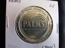 PALMS CASINO RESORT LAS VEGAS NEVAD $5 GAMING TOKEN