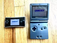 Nintendo Game Boy Advance SP AGS 101 & GBA Micro***MULTICARTS: Sega, Game Gear+