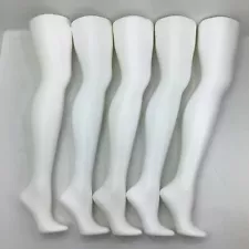 Lot of 5 Magnetic Bottom Self Standing Leg Foot Mannequin Sock Display