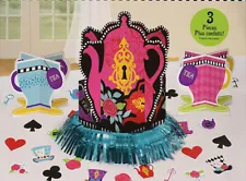 ALICE IN WONDERLAND Mad Hatter Tea birthday party TABLE DECORATING KIT 23pcs