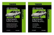 1999 Toyota Camry Shop Service Repair Manual Book Engine Drivetrain OEM