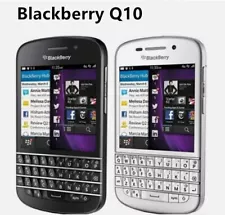 Original Blackberry Q10 16GB BlackBerryOS 4G Unlocked Smartphone- New Sealed