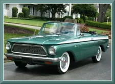 1962 AMC Rambler American convertible, Refrigerator Magnet, 42 MIL