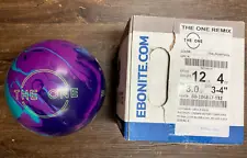 Ebonite THE ONE Remix Bowling Ball 1st Quality Reactive 12lb ð³NIB ð AUCTION