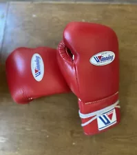 WINNING Boxing Gloves 14 oz MS-500 Red AUTHENTIC