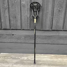 STX Crux 500 10 Degree Lacrosse Stick 43" Precision Flex 25 Black & Gold Pre-own