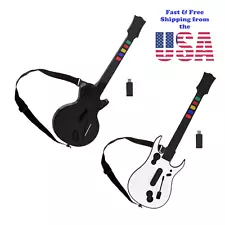 NEW Wireless Guitar Controller for PS3 & PC Mac Guitar Hero Clone Hero Rockband