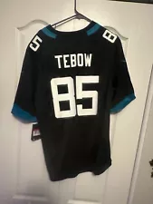 Tim Tebow #85 Jacksonville Jaguars On-field Limited Game Men's Jersey Black