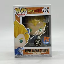 New ListingFunko Pop! DBZ Super Saiyan 2 Vegeta #709 PX Chase Sabat Flawed box W/Pop Prot