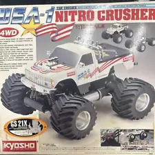 Kyosho Radio Controlled Seven Ace Sanwa Nitro Crusher Usa-1 4Wd