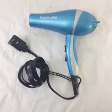 BaByliss PRO Nano Titanium Hair Dryer Lightweight 2000 Watts Blue -Tested