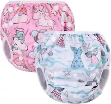 Swim Nappy for Boys Girls - Reusable Baby/Toddler Swim Nappy New