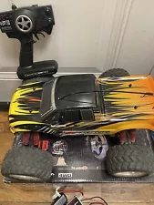 Working RARE HPI E Savage With Box And Remote TESTED And Extras