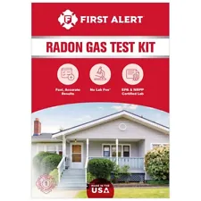 First Alert Radon Gas Test Kit RD1 New In Box - No Lab Fee - Free Shipping!