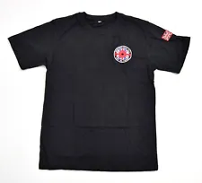 Remembrance Day - Lest We Forget Tshirt Embroidered Logo Poppy Premium Quality