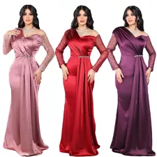 Long Sequin Evening Wedding Party Ball Gown Formal Bridesmaid Prom Dresses