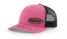 Peterbilt Semi Truck Side Panel Laser Engraved Richardson 112 Snapback Hat Cap