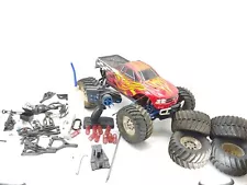 Vintage Team Associated MGT 1/8 Nitro Monster Truck ARTR w/ .21R Engine & Extras