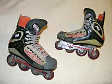 MISSION RM ROLLER BLADES INLINE HOCKEY SKATES ADULT SIZE 11 D NICE SHAPE