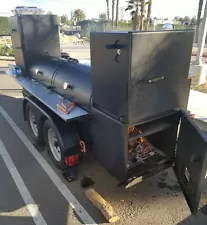 used bbq smoker concession trailer