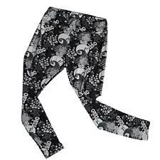 LuLaRoe Nightmare Before Christmas Leggings Black Halloween Size Tall & Curvy