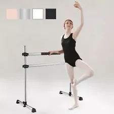 4 Ft Portable Ballet Barre for Kid Dancing Training Home Fitness Detachable