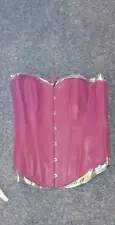 Wonder Woman Costume Red Corset Size Womens Small