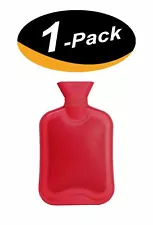 2000ML Hot Water Bottle Thick Rubber Bag Warmer Heat, Assorted color (1 Pack)