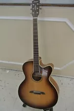 Alvarez ABT60CE Baritone Acoustic Electric Guitar Shadowburst